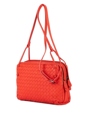 Bottega Veneta Pre-Owned Intrecciato shoulder bag - Red
