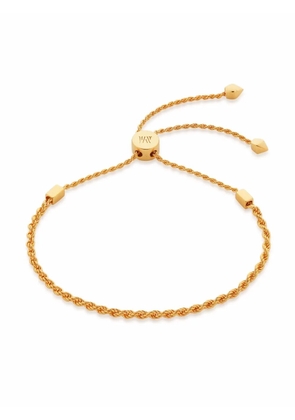 Monica Vinader Corda fine chain friendship bracelet - Gold