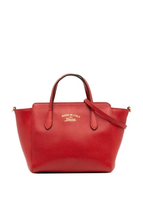 Gucci Pre-Owned 2016-2025 Mini Leather Swing satchel - Red