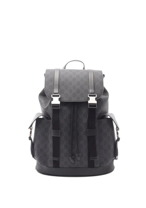 Gucci Pre-Owned 2016-2025 Large GG Supreme backpack - Black