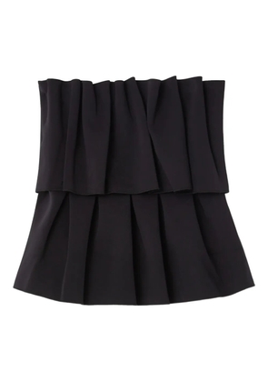 House Of Dagmar ruffled tube top - Black