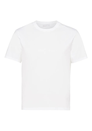 Prada stretch-cotton T-shirt - White