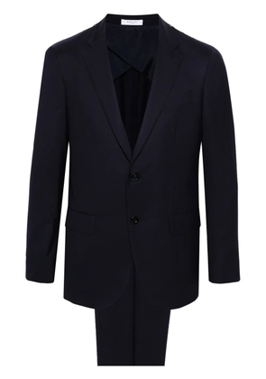 Boglioli twill virgin-wool suit - Blue