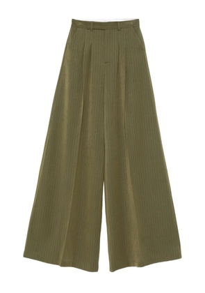 LE SULLY STUDIO pleated trousers - Green