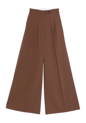 LE SULLY STUDIO pleated trousers - Brown