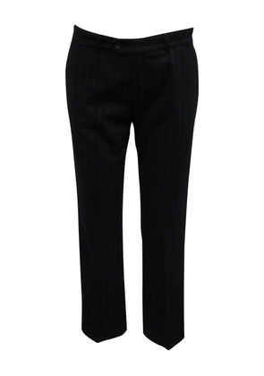 JOSEPH pinstripe trousers - Black