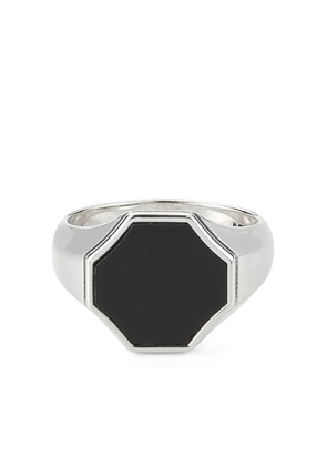 Emanuele Bicocchi Hex signet ring - Silver
