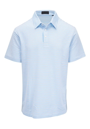 G/FORE stripe-patter polo shirt - Blue