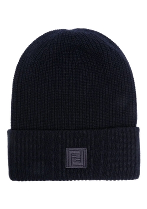 FENDI FF-motif beanie - Blue