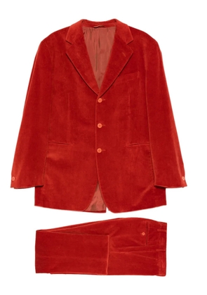 Romeo Gigli Pre-Owned 1990s cotton suit - Red
