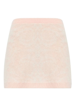 Versace knitted mini skirt - Pink