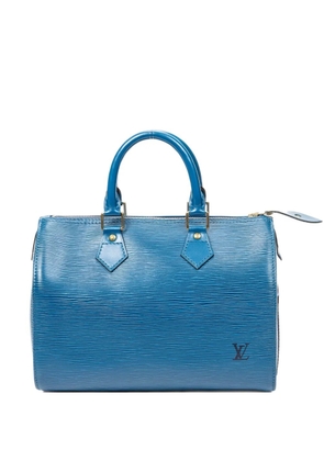 Louis Vuitton Pre-Owned Speedy 25 embossed-leather tote bag - Blue