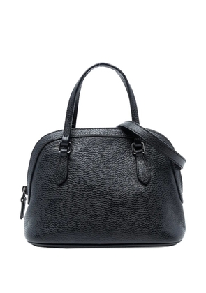 Gucci Pre-Owned 2016-2025 Mini Leather Dome satchel - Black