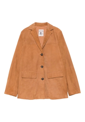 Semicouture button pocket jacket - Orange