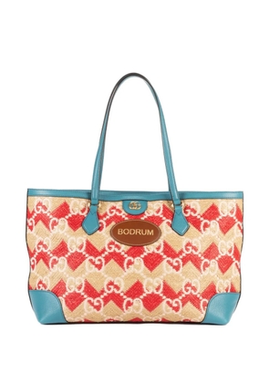 Gucci Pre-Owned GG-pattern tote bag - Blue