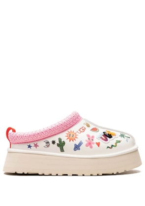 UGG Tazz Pop Sketch 'White' slippers