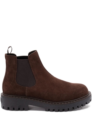 Prada suede chelsea boots - Brown