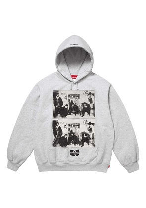 Supreme x Wu-Tang Clan graphic-print hoodie - Grey