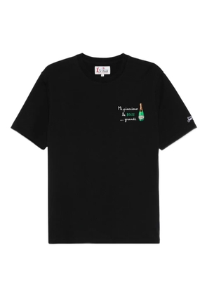 MC2 Saint Barth embroidered T-Shirt - Black