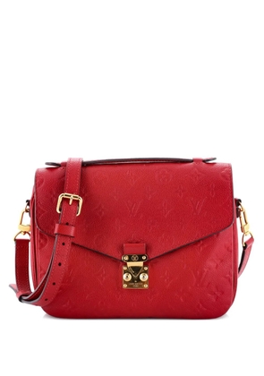 Louis Vuitton Pre-Owned Pochette Metis Monogram Empreinte Leather crossbody bag - Red