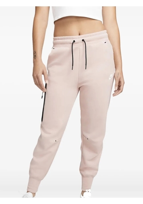 Nike drawstring-waistband track pants - Pink