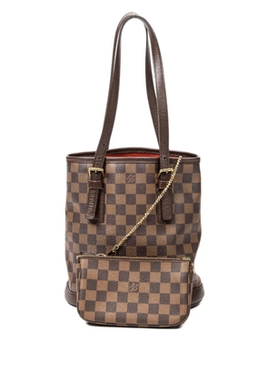 Louis Vuitton Pre-Owned Damier Èbene bucket bag - Brown