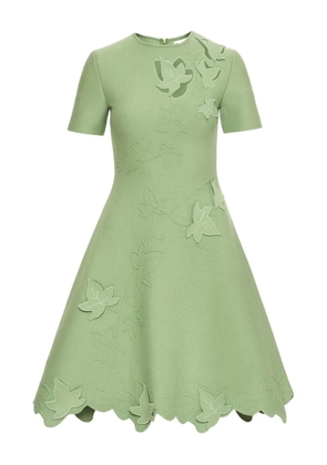 Oscar de la Renta Ivy cut-out dress - Green