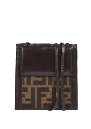 Fendi Pre-Owned 1990-2000s Zucca wallet purse - Brown