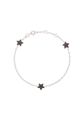 ALINKA 18kt white gold STASIA MINI Triple Star diamond bracelet - Metallic