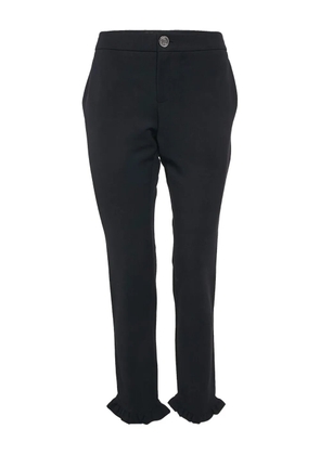 Gucci Pre-Owned ruffle-hem trousers - Blue