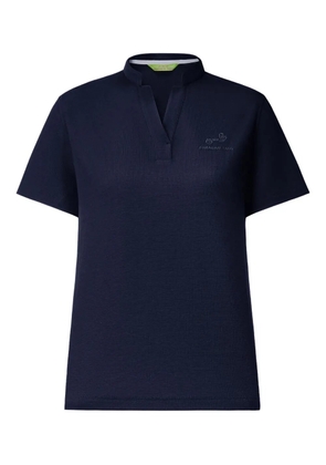 Shanghai Tang Tang Playmaker collared short-sleeve T-shirt - Black