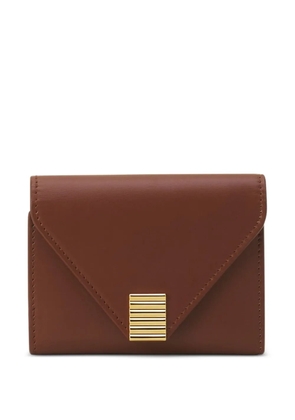 Lanvin zip-pocket leather wallet - Brown