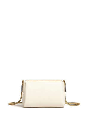 Marni round snake chain leather shoulder bag - Neutrals