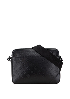 Louis Vuitton Pre-Owned 2021-2025 Monogram Shadow Duo Messenger crossbody bag - Black