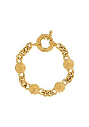 Versace Pre-Owned 1990s Medusa chain bracelet - Gold