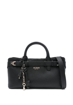 GUESS USA buckle-charm tote bag - Black