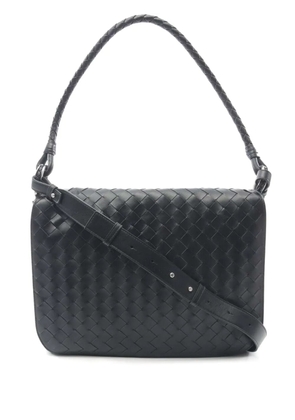 Bottega Veneta Pre-Owned 2012-2025 Nappa Intrecciato Swing Messenger Bag shoulder bag - Black