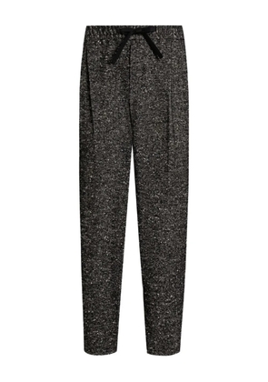 Dolce & Gabbana side-pockets drawstring trousers - Black