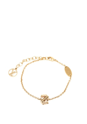 Louis Vuitton Pre-Owned 2015 Gold Plated Brass LV & Me S Bracelet costume bracelet