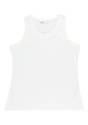KHAITE round-neck vest - White