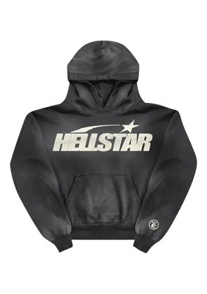 HELLSTAR Uniform logo-print hoodie - Grey