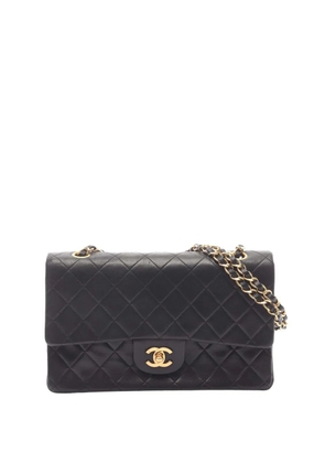 CHANEL Pre-Owned 1989-1991 Medium Classic Lambskin Double Flap shoulder bag - Black