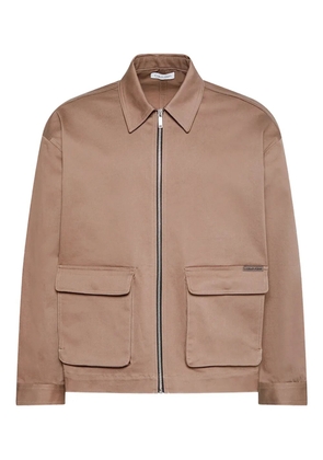 Calvin Klein Jeans pocket zip jacket - Neutrals