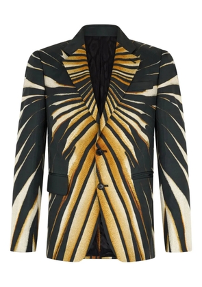 Roberto Cavalli striped blazer - Gold