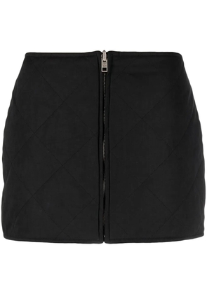 Ksubi reversible zip-up miniskirt - Black
