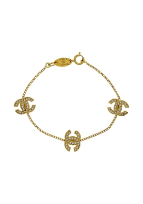 CHANEL Pre-Owned 1990-2000s CC bracelet - Gold