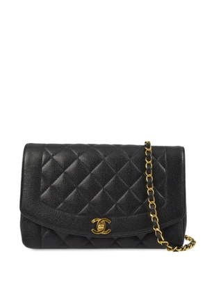 CHANEL Pre-Owned 1995 medium Diana shoulder bag - Black