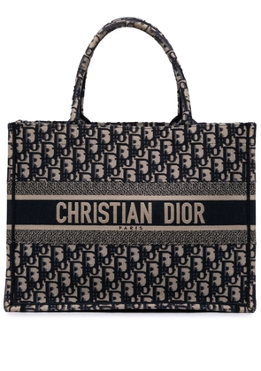 Christian Dior Pre-Owned 2020 Medium Oblique Canvas Book tote bag - Blue