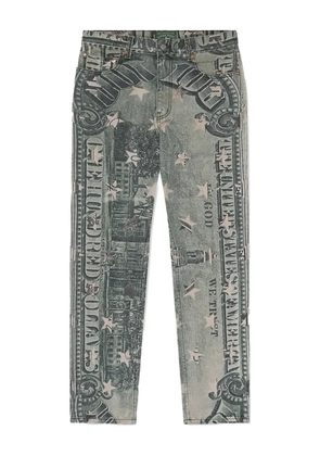 Denim Tears C.R.E.A.M printed jeans - Blue