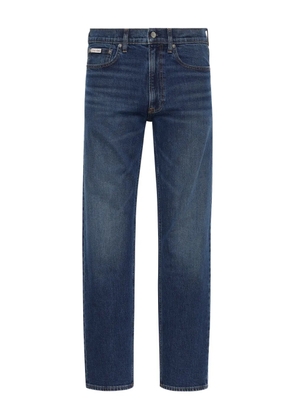Calvin Klein Jeans logo-patch jeans - Blue
